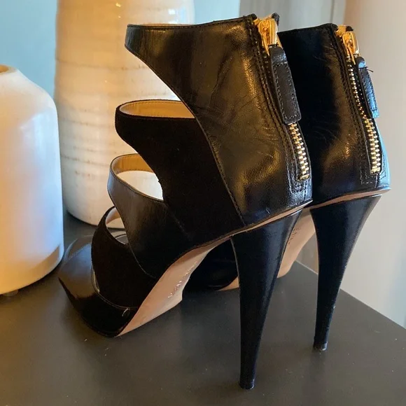 🖤Nine West leather upper 4.5” heel - Picture 7 of 17